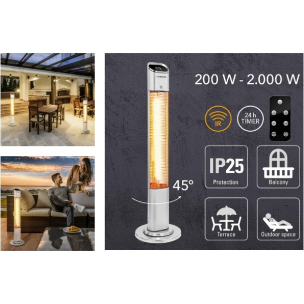 Kültéri terasz-hősugárzó - Trotec IRS 2050 E