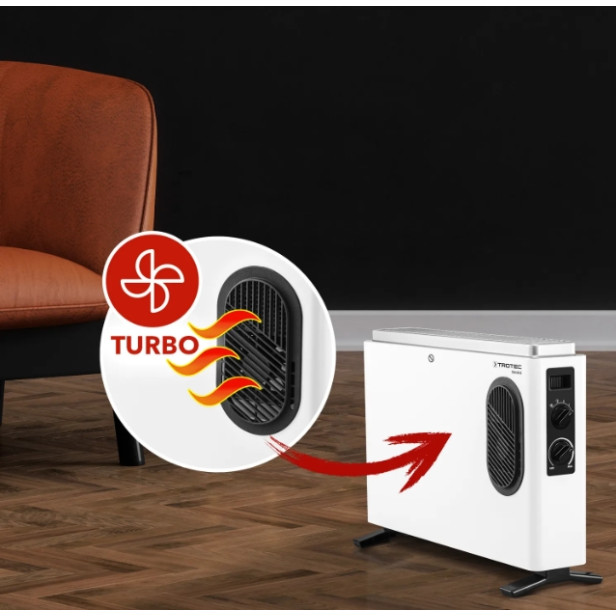 Elektromos konvektor, 2000 W fűtőtest 3 fokozattal - TCH 23 E