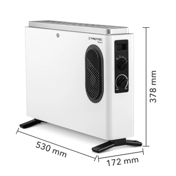 Elektromos konvektor, 2000 W fűtőtest 3 fokozattal - TCH 23 E