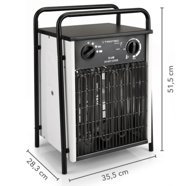 Trotec TDS 50 Elektromos  fűtőventilátor - 9 kW 
