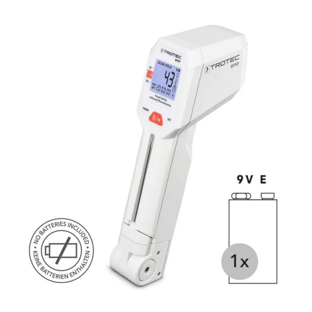Infravörös élelmiszer hőmérő - Trotec BP5F