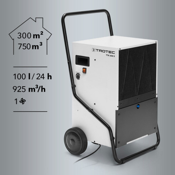 Trotec TTK 650 S  Ipari párátlanító 100 liter/nap 