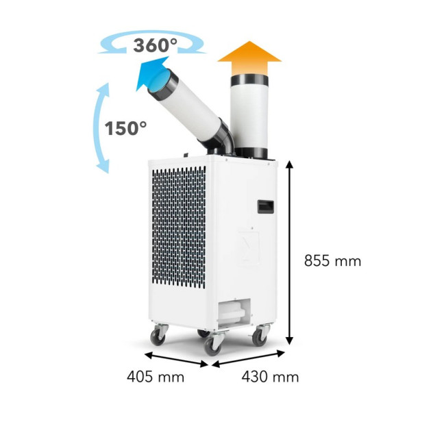 Trotec Spotcooler PT 2700 SP légkondicionáló berendezés