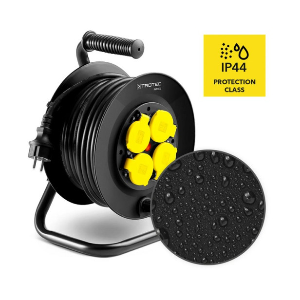 Professzionális, minőségi hosszabbító, kábeldob - 20 m / PVD1EU