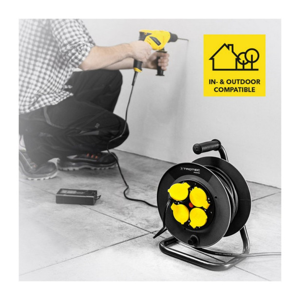 Professzionális, minőségi hosszabbító, kábeldob - 20 m / PVD1EU