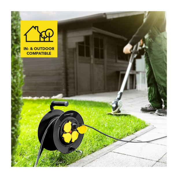 Professzionális, minőségi hosszabbító, kábeldob - 20 m / PVD1EU