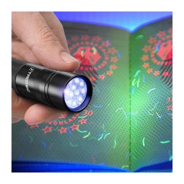 UV-LED zseblámpa, Trotec UV-Torchlight 6F