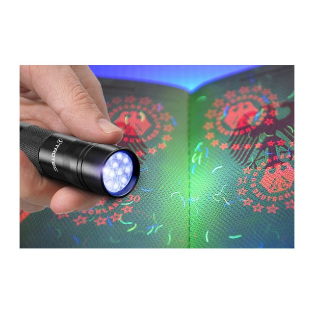 UV-LED zseblámpa, Trotec UV-Torchlight 6F