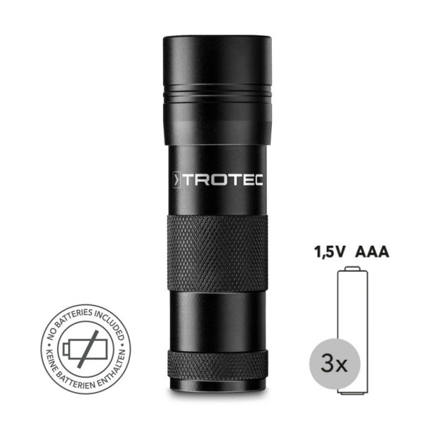 UV-LED zseblámpa, Trotec UV-Torchlight 6F