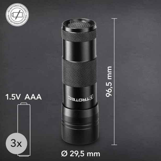 UV-LED zseblámpa, Trotec UV-Torchlight 6F