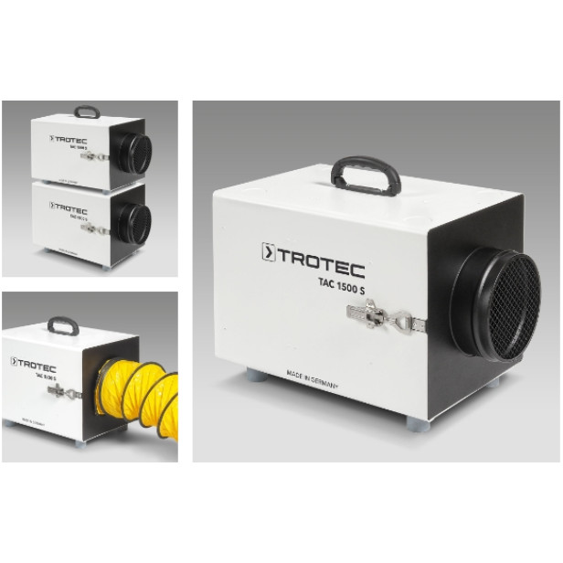 Porelszívó, légtisztító -1000 m3/h - TAC 1500 S 