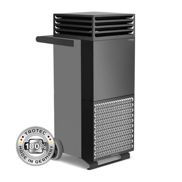 Nagy teljesítményű légtisztító Trotec TAC M bazaltszürke / fekete 