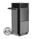 Nagy teljesítményű légtisztító Trotec TAC M bazaltszürke / fekete 