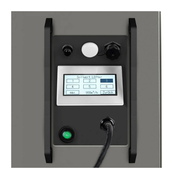 Nagy teljesítményű légtisztító Trotec TAC M bazaltszürke / fekete 