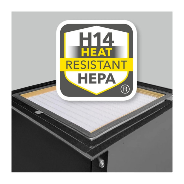 Nagy teljesítményű légtisztító Trotec TAC M bazaltszürke / fekete 