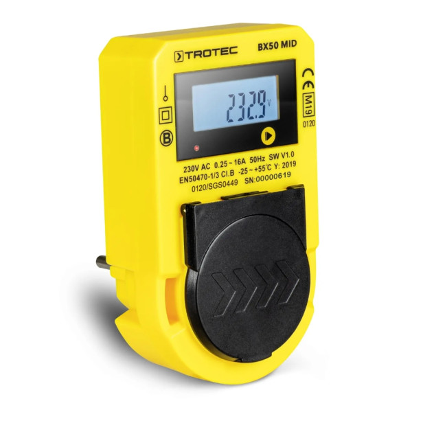 Energiafogyasztásmérő - Trotec BX 50 MID