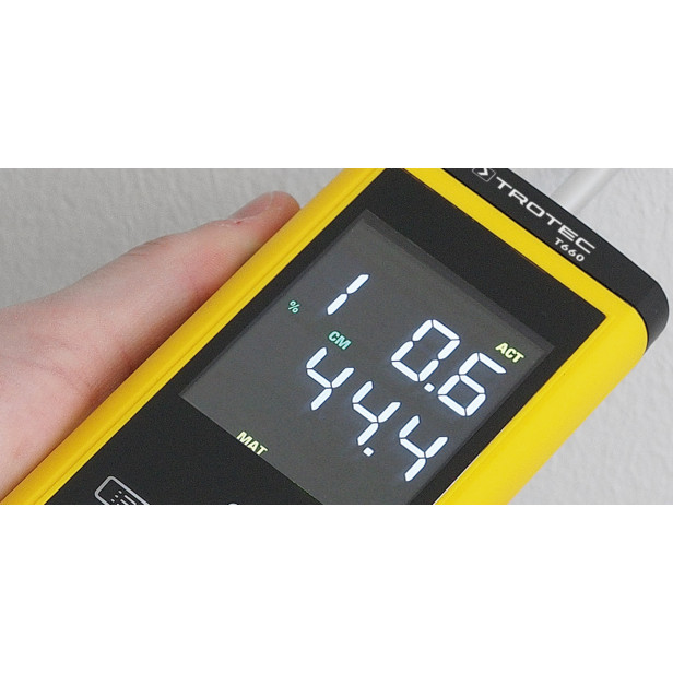 Profi dielektromos anyagnedvességmérő Trotec T660