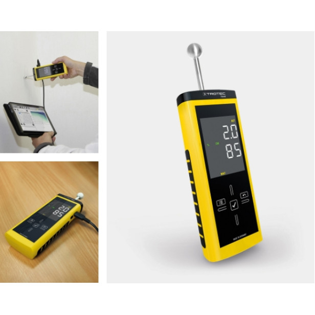 Profi dielektromos anyagnedvességmérő Trotec T660