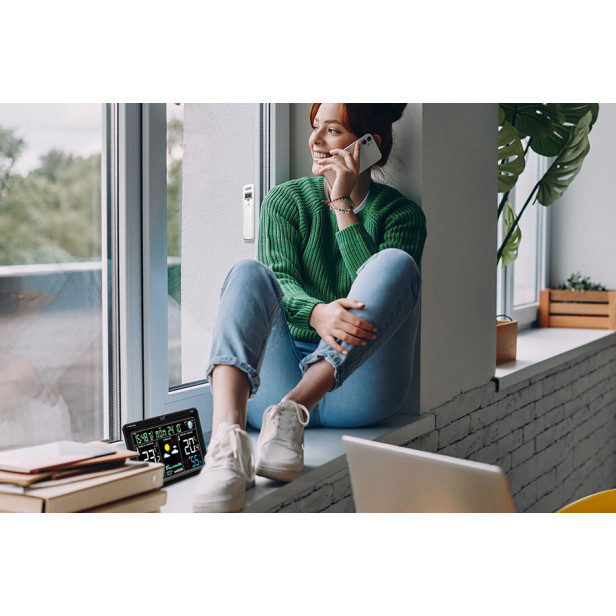 Időjárásállomás kültéri szenzorral Trotec BZ29 OS 