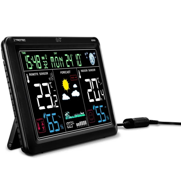 Időjárásállomás kültéri szenzorral Trotec BZ29 OS 