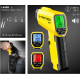 Pirométer, infrahőmérő variálható érzékenységi fokozattal - Trotec BP17