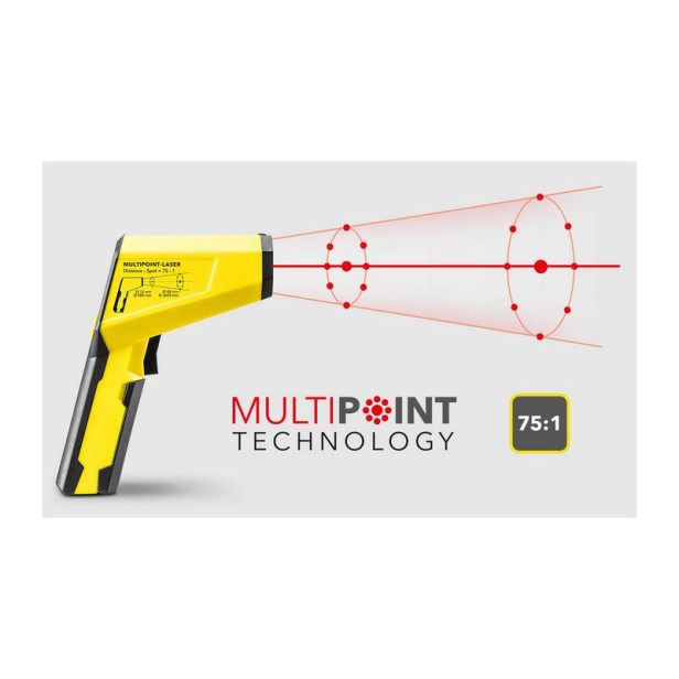 Infra hőmérő / thermometer- Trotec TP 10