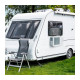 Mobil klíma Trotec PAC - C 1500 SH camping klíma Wifi vezérléssel és fűtési funkcióval 