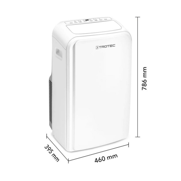 Mobil klíma PAC 3000 XA, 2,9 kW A+ energia hatékony kategória  B kategória