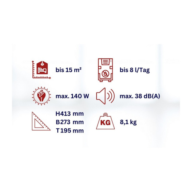 Csomagajánlat Aktobis WDH 106  LE - BZ 05 páramérővel 