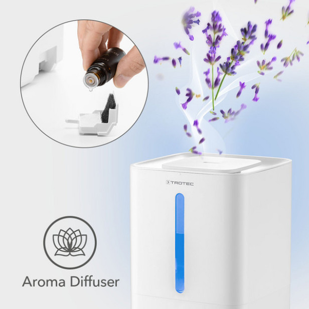 Ultrahangos párásító Trotec B 3 E  6l/nap, 24m2