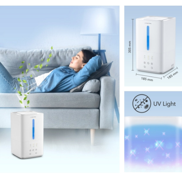 Ultrahangos párásító Trotec B 3 E  6l/nap, 24m2