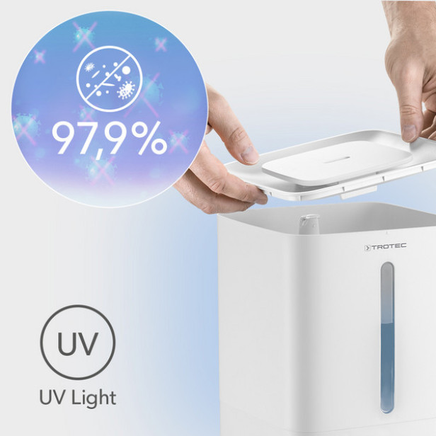 Ultrahangos párásító Trotec B 3 E  6l/nap, 24m2