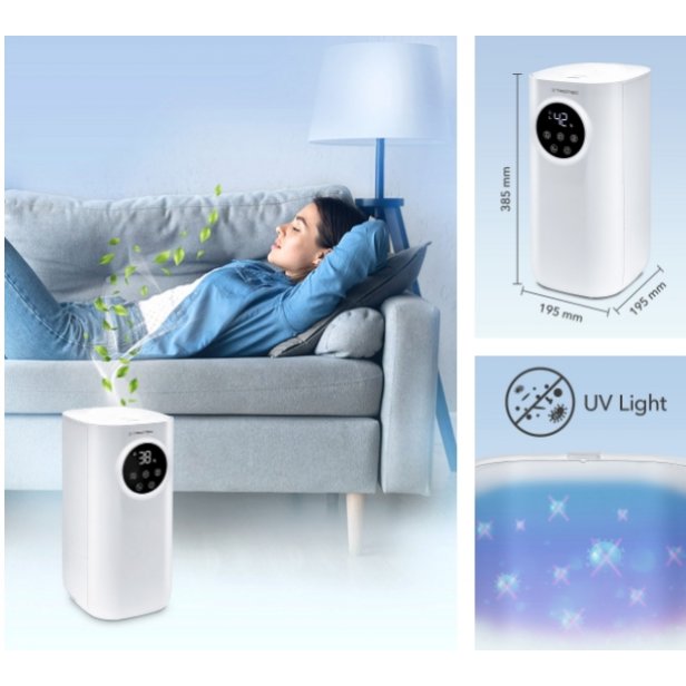 Ultrahangos párásító Trotec B 7 E 7,2 l/nap, 30m2