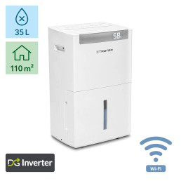 Trotec TTK-I 110E - Inverteres, Wifis páramentesítő 110 m2-ig, max. 35 l/nap teljesítménnyel