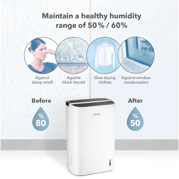 Trotec TTR 50 E komfort adszorpciós párátlanító 