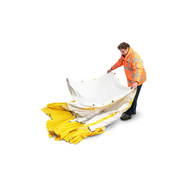 Lapos tetős munkasátor / szerelősátor - 300X300X215 cm méretben, Trotec  300 KE