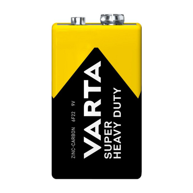 VARTA SUPER HEAVY DUTY 9 V-os/ E/ 6F22 elem BL1 (1db-os) - 2022