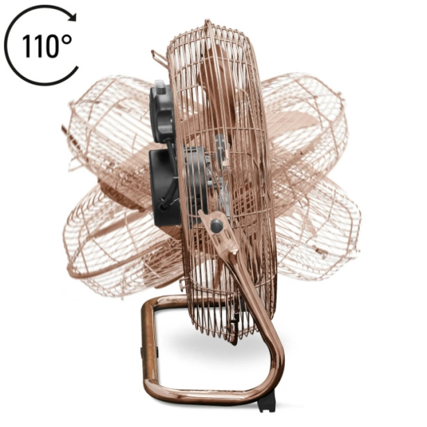 Padlóventilátor 100 W teljesítmény Trotec TVM 17