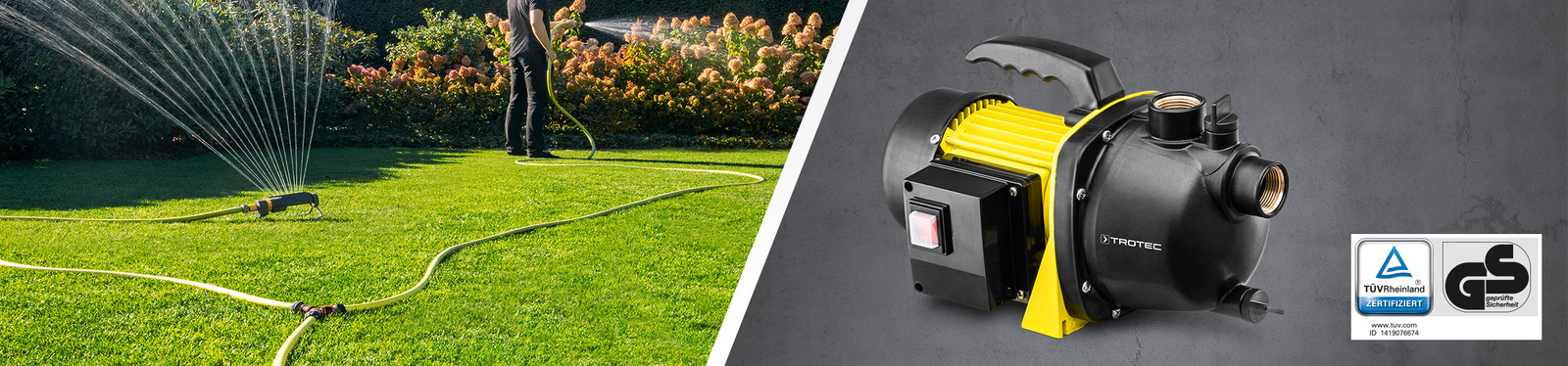 Kerti szivattyú - Trotec TGP 1000 E