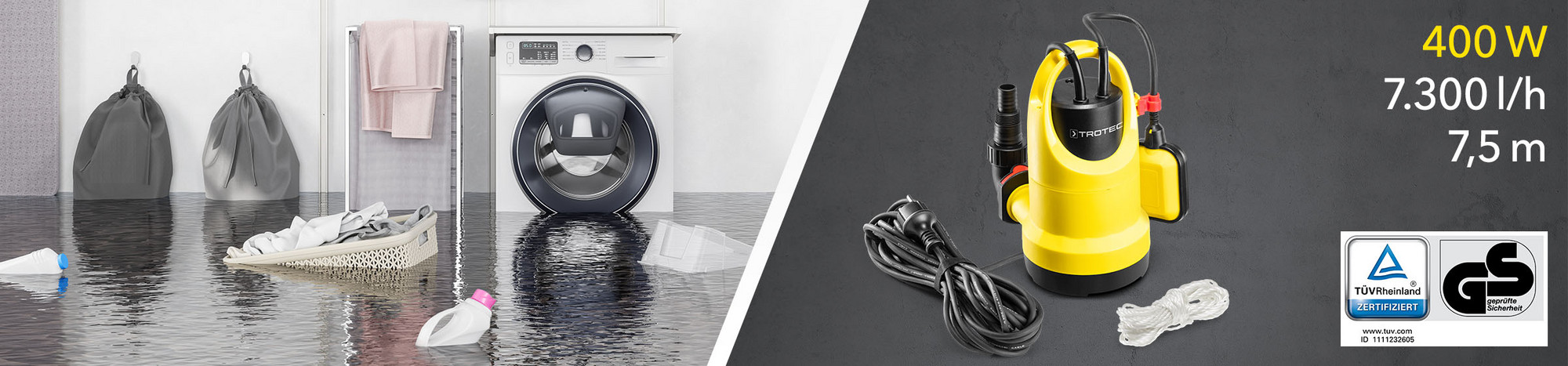 TWP 4006 E Búvárszivattyú, tisztavíz szivattyú