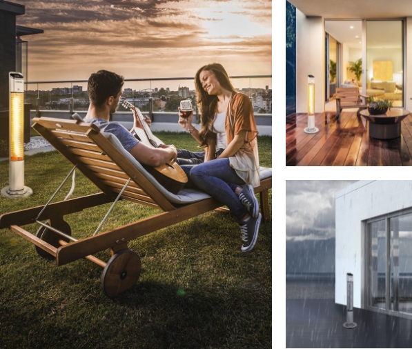 Kültéri terasz-hősugárzó - Trotec IRS 2050 E