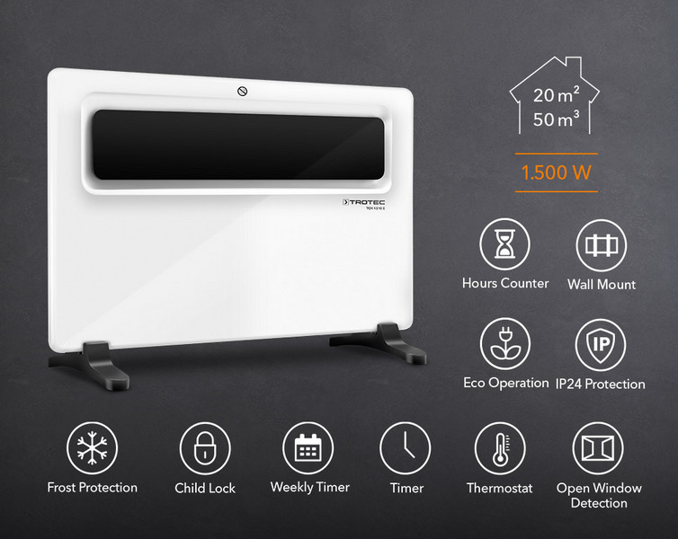  TCH 1510 E elektromos konvektor 