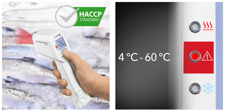 Trotec BP5F infravörös beszúróhőmérő