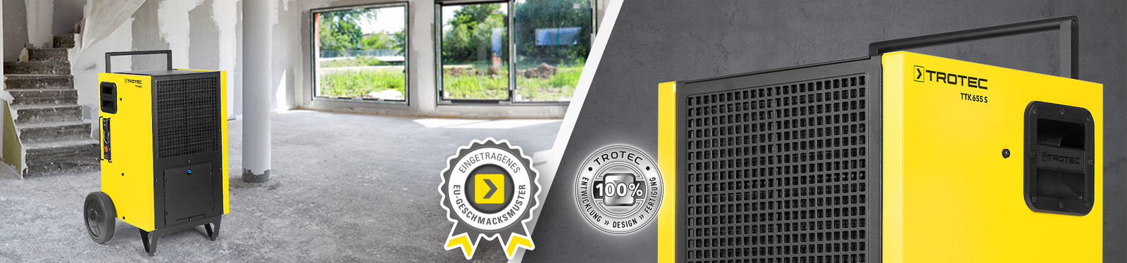 Trotec TTK 655 S ipari párátlanító 