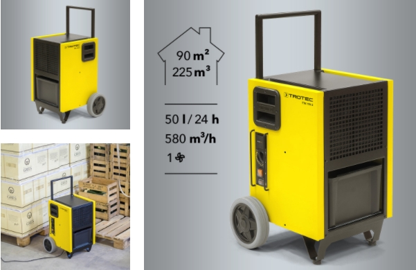 TTK 175 S ipari páramentesítő nagy teljesítménnyel