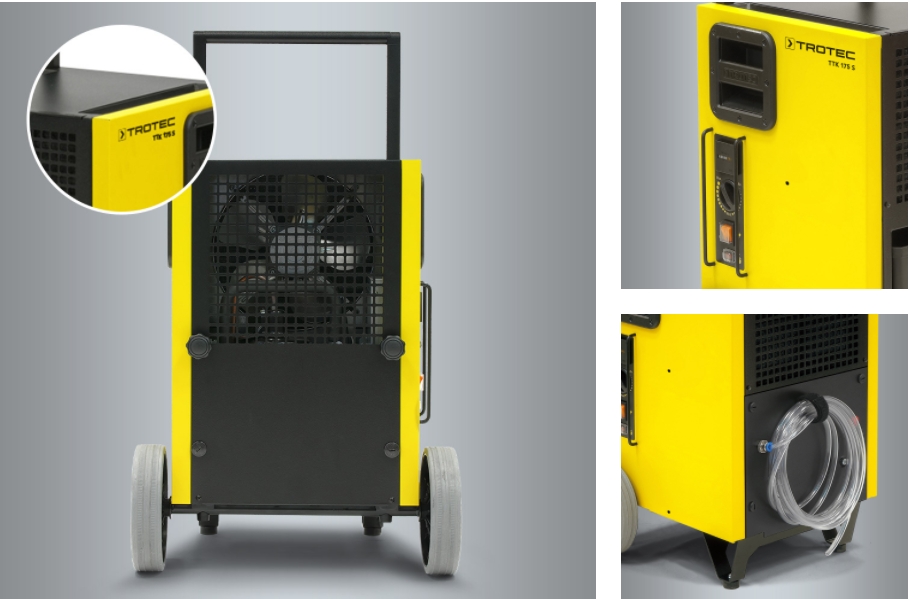 TTK 175 S ipari páramentesítő ergonomikus kivitelben