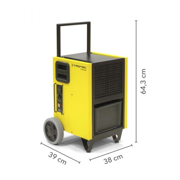 TTK 175 S ipari szárító méretei