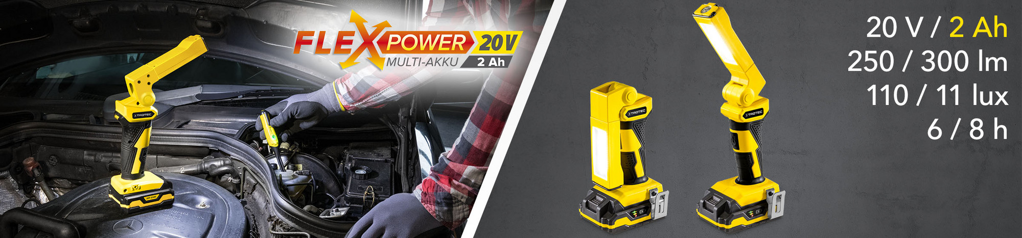 PWLS 10-20 V vezeték nélküli munkalámpa