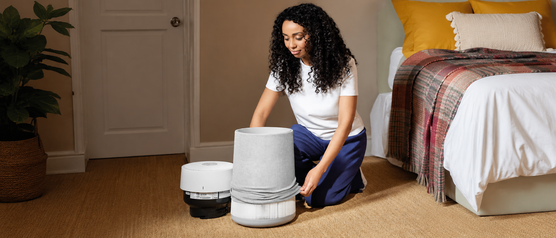 Blueair textil előszűrő a Blue Pure511i Max légtisztító készülékhez