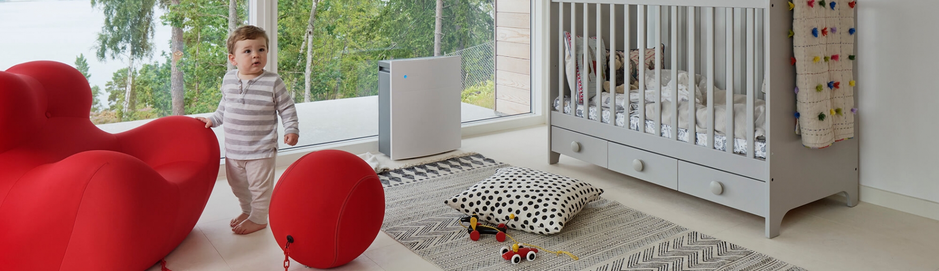 Blueair Classic 280i kompakt nagy teljesítményű légtisztító